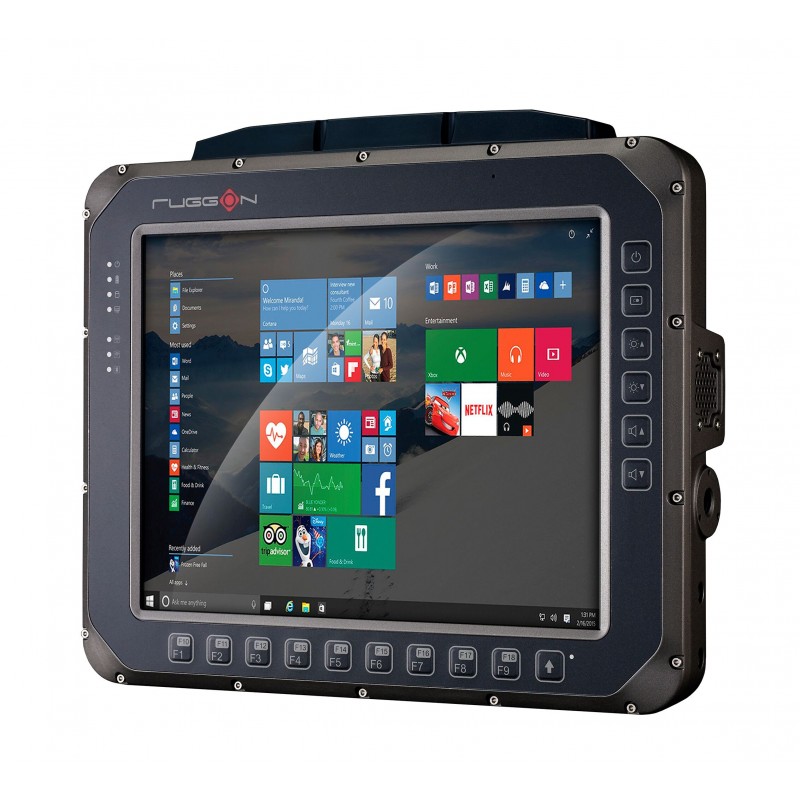 Robust 12" Tablet PC: IP66, 1024x768, WiFi, Resistive Touch, 700 Nits
