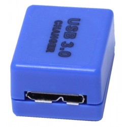 Blue USB 3.0 Micro B Female Adapter - Easy Installation