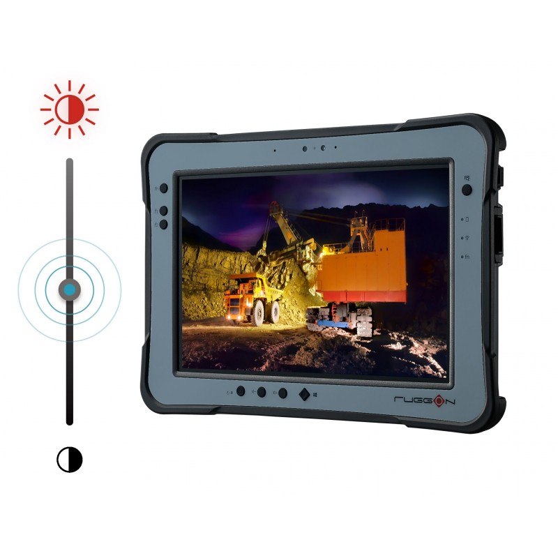 10,1" Industrial Tablet PC, PX-501, WINDOWS LTE, 5G Robust, Höga nits