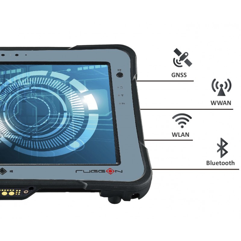 10,1" Industrial Tablet PC, PX-501, WINDOWS LTE, 5G Robust, Höga nits