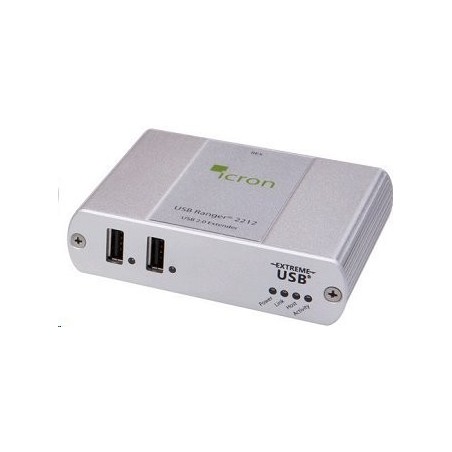 Förläng USB-anslutningar upp till 100 m med 2-portsförlängare