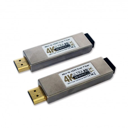 HDMI-omvandlare över fiber OM3 multi mode
