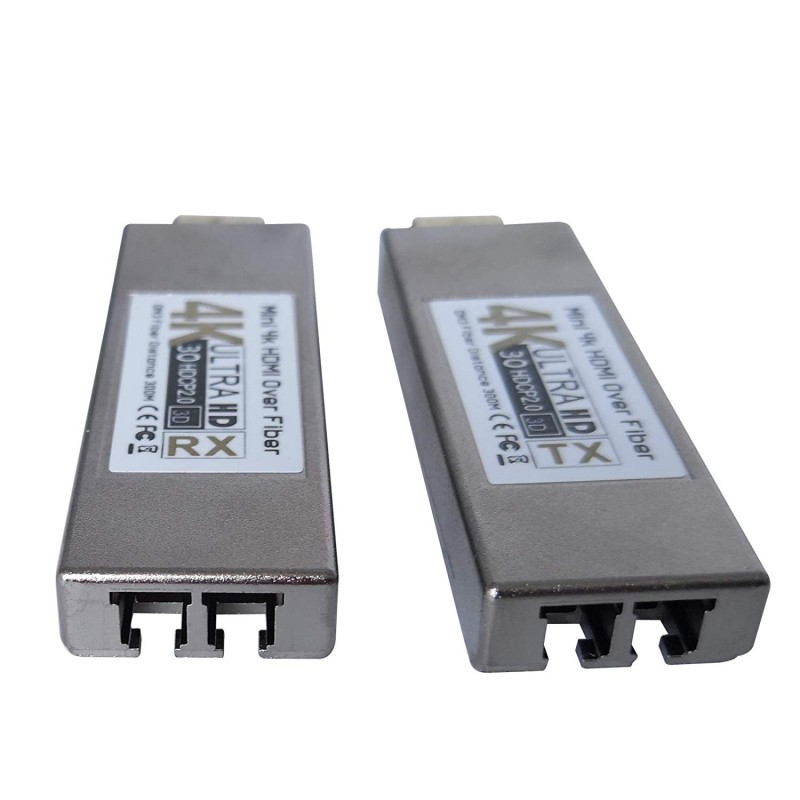 HDMI-omvandlare över fiber OM3 multi mode