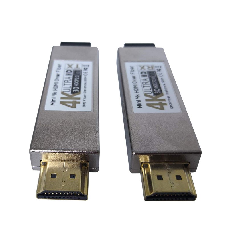 HDMI-omvandlare över fiber OM3 multi mode
