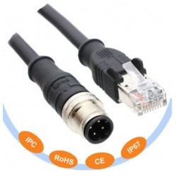 RJ45 for industrial environments - Withstands up to -40 ° to 80 °