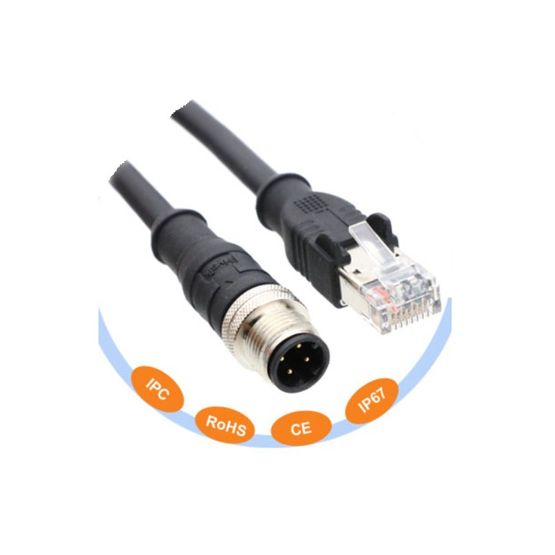 RJ45 for industrial environments - Withstands up to -40 ° to 80 °