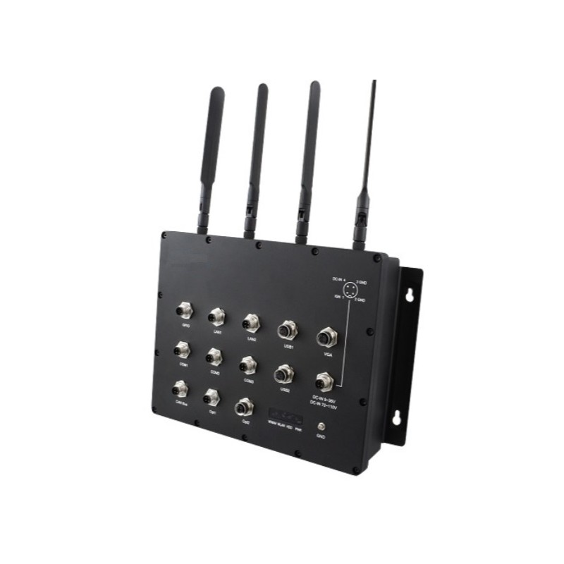 EN50155 / EN45545 godkänd inbyggd dator för tåganvändning