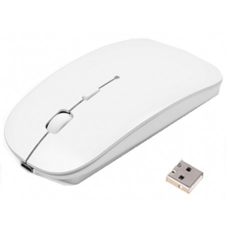 Super Slim - Trådlös USB-mus - MacBook - Område 10m - Binär Teknik AB