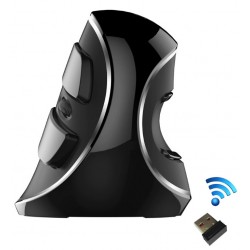 Ergonomic Wireless USB Mouse - Avoid pain in the shoulder and back