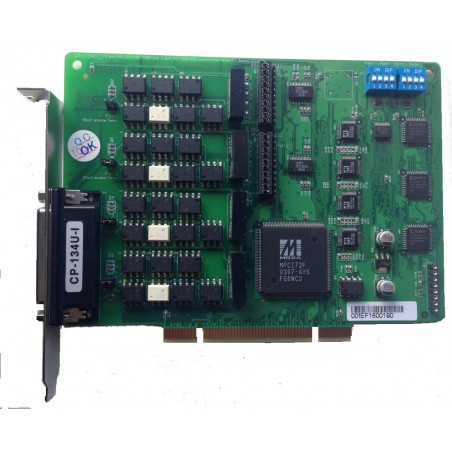 MOXA CP-134U-I, DB25 4 Port RS232 / 422/485 Universal PCI-kort med isolering - Binär Teknik AB