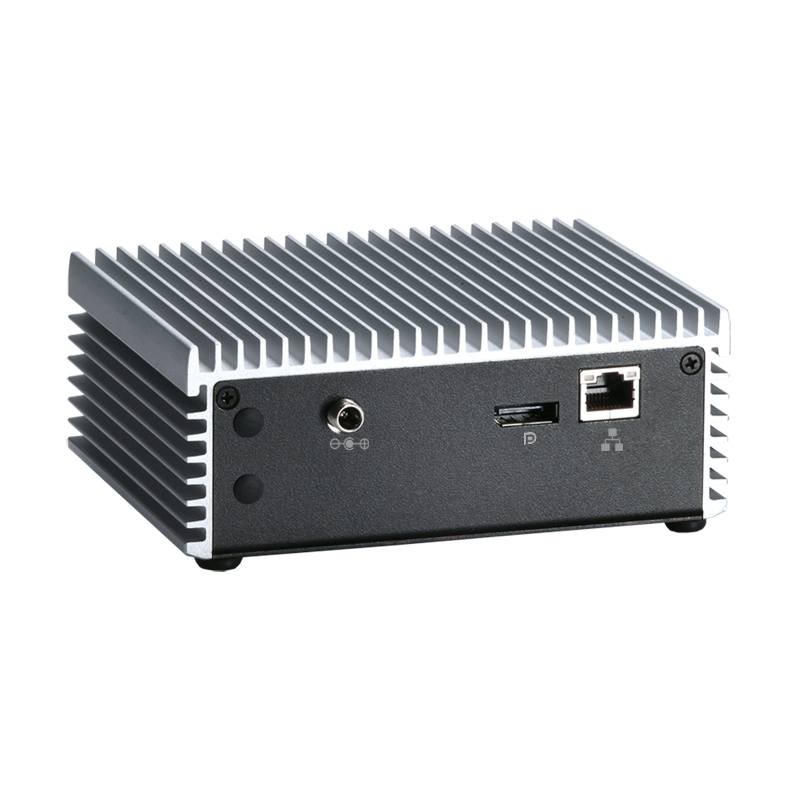 Fanless Embedded PC i3 CPU 21.GHz, med USB og Seriell RS232 COM porte