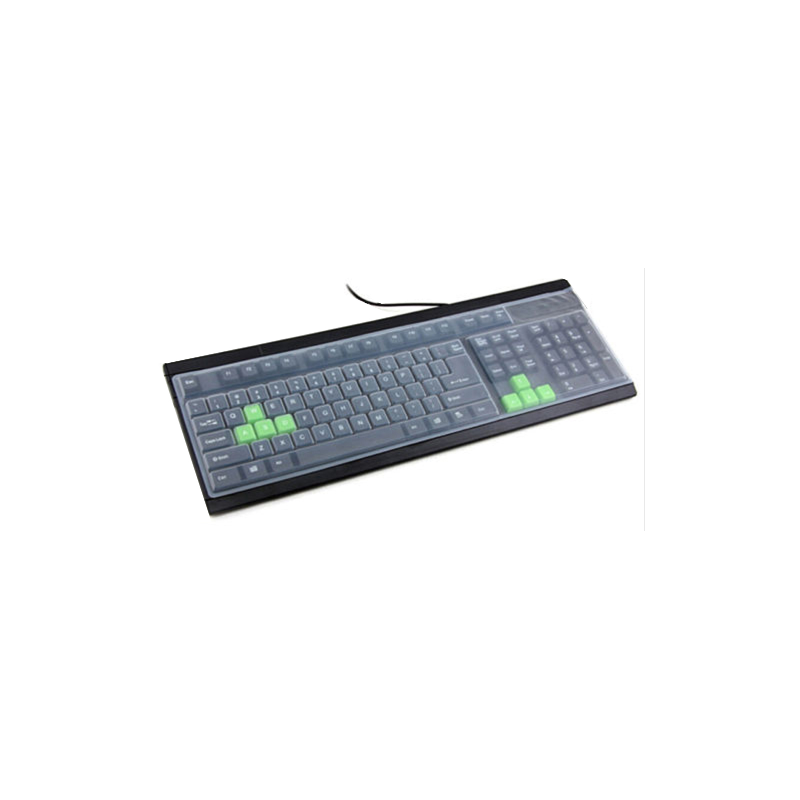 Silicone Keyboard Protection Cover with 3D Numeric Fields
