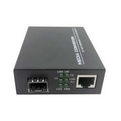 SFP Fiber media Converter to RJ45 Gigabit Media Converter
