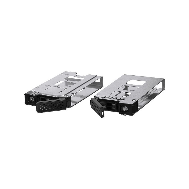 Hårddiskfack för 2 x 2½" SAS/SATA SSD/HDD fylls som 5½" enhet RW225-12G