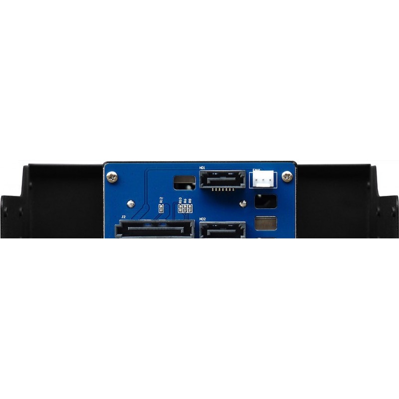 Hårddiskfack för 2 x 2½" SAS/SATA SSD/HDD fylls som 5½" enhet RW225-12G