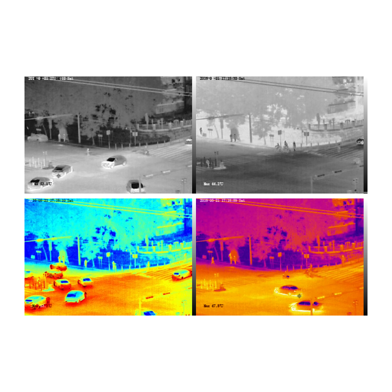 Stand alone Thermal PTZ nätverkskamera, 33x optisk zoom