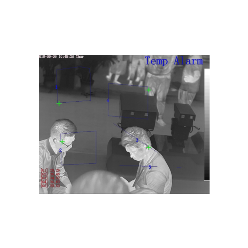 Stand alone Thermal PTZ nätverkskamera, 33x optisk zoom