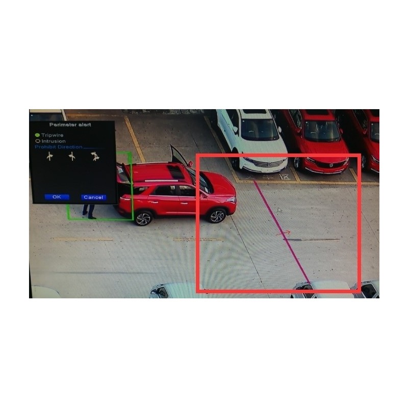 3MP bullet kamera med larmkontroll, 1920x1080