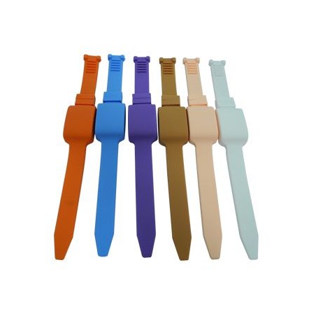 Aktiv RFID-tagg runt armen.