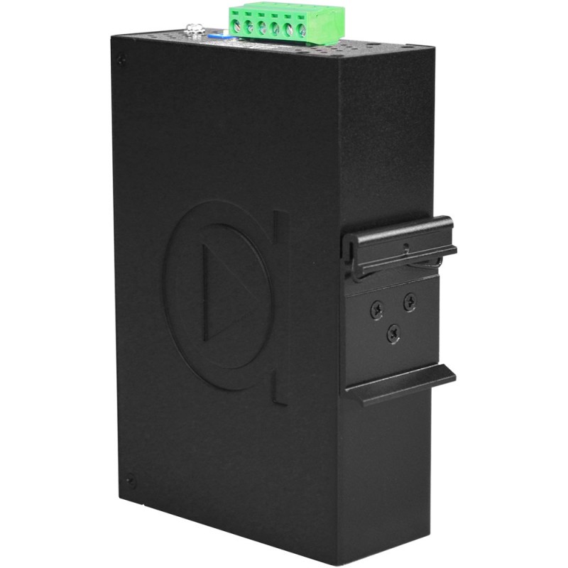 8-Ports Industriel PoE + obejanenad switch, 12-36VDC