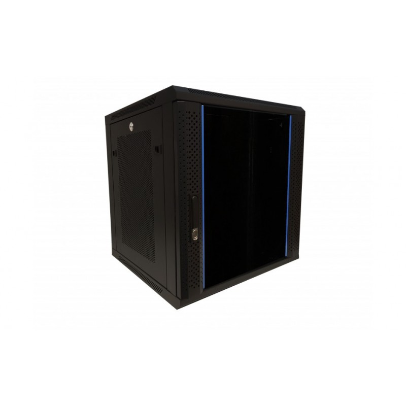 12U 19" rack cabinet for wall mounting