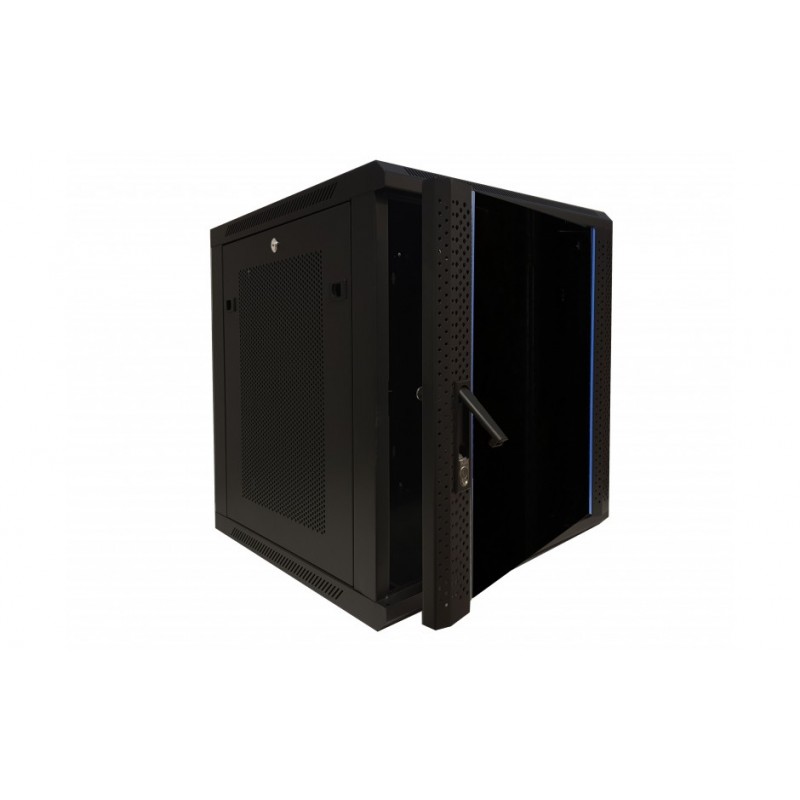 12U 19" rack cabinet for wall mounting