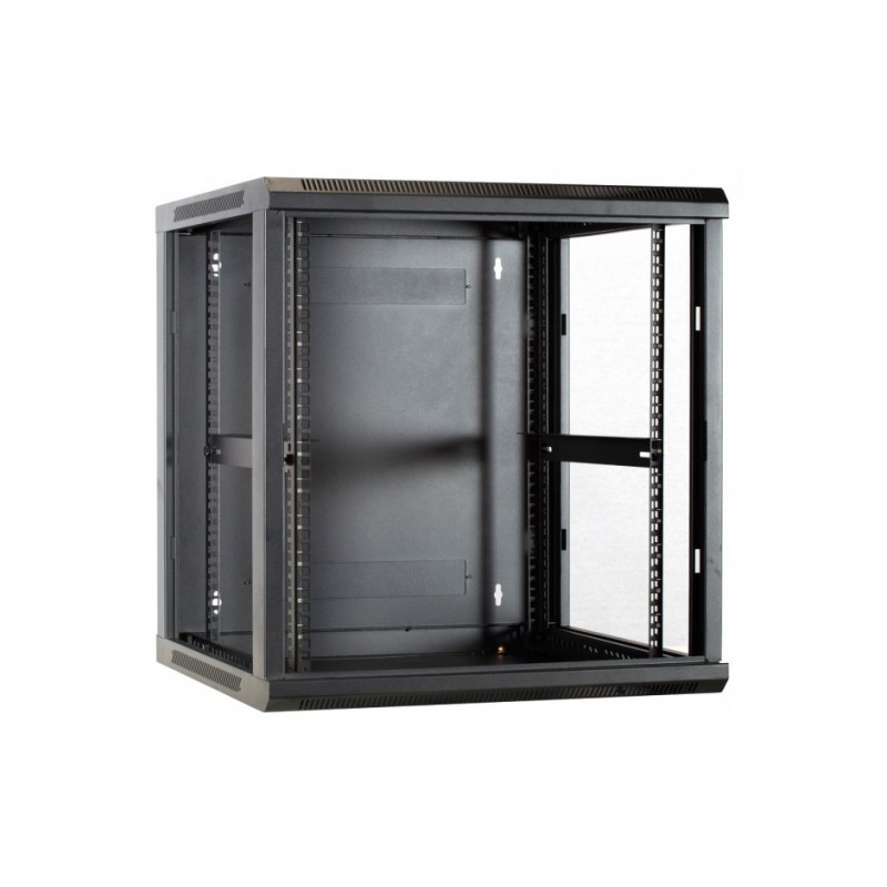 12U 19" rack cabinet for wall mounting