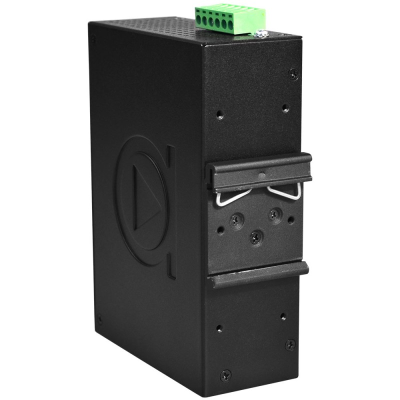 12Port Industrial PoE + Gigabit ojaneaged switch, -40 ° till 75 ° C