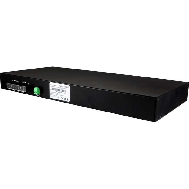 26-Port Industrial 1U 19 "Rackmonterad PoE + Gigabit unmanaged switch