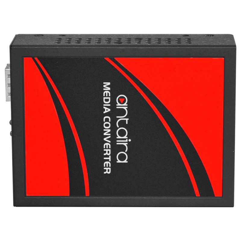 Mediakonverterare RJ45 till Fiber. RJ45 Gigabit. Fiberplats för 1000Mbit SFP. PoE+