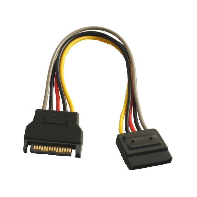 15 PIN SATA power cable extension