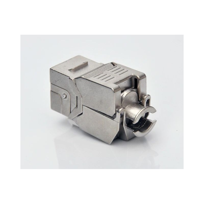 Keystone Jack RJ45 för väggmontering oskärmad katt. 6/7 U / UTP U / STP