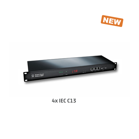 På / av 4 st. 230VAC-utgångar via nätverk. Med energimätning