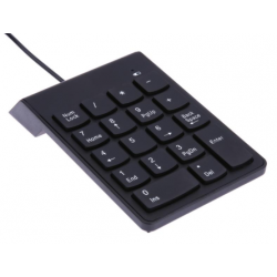 18 key numeric keypad for portable keyboard
