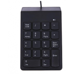 18 key numeric keypad for portable keyboard