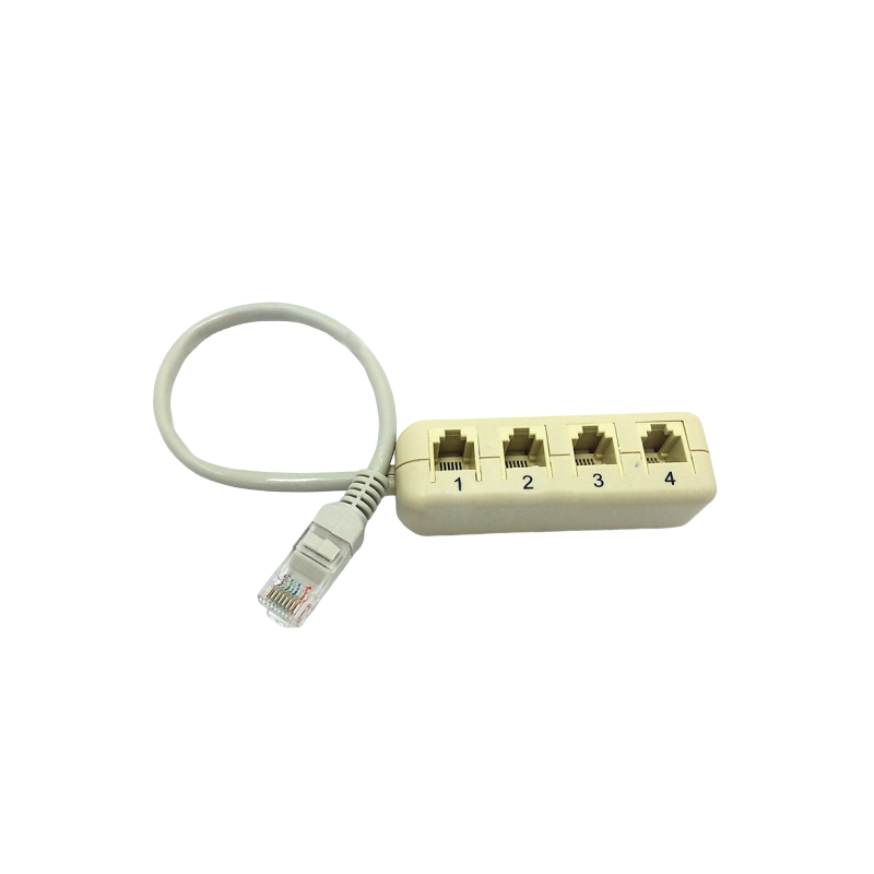 RJ45 to 4 x RJ11 for analog telephones