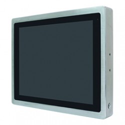 Industrial 17″ Stainless-Steel Panel PC – Core i, M.2 Expansion, IP66/IP69K