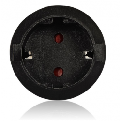 IEC 320 C14, Adapter, Schuko hona, CEE7/4, 250V PDU till IEC-kontakt