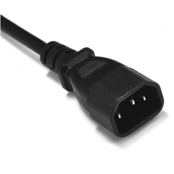 IEC 320 C14, Adapter, Schuko hona, CEE7/4, 250V PDU till IEC-kontakt