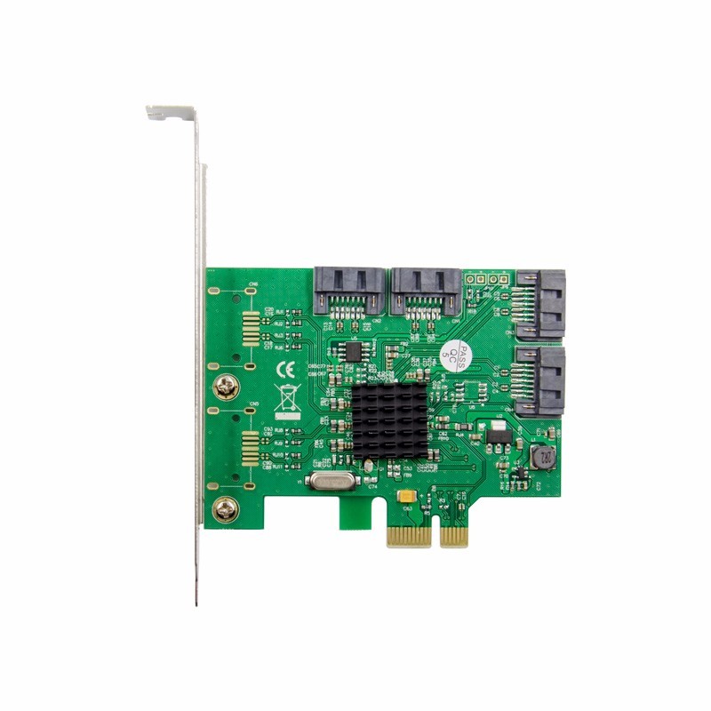 PCI Express, SATA III, 4-port, non-Raid, Marvell processor