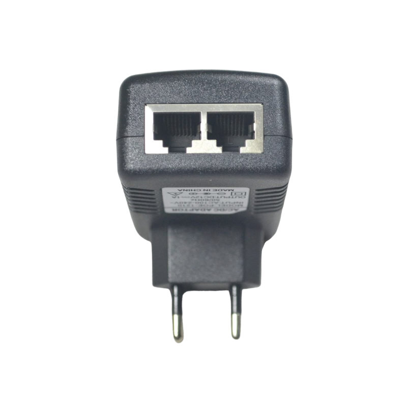 12VDC Passiv Poe-injektor med RJ45, POC