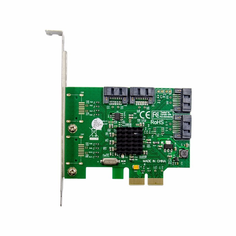 4 kanal PCI Express SATA 3,0 RAID-kort