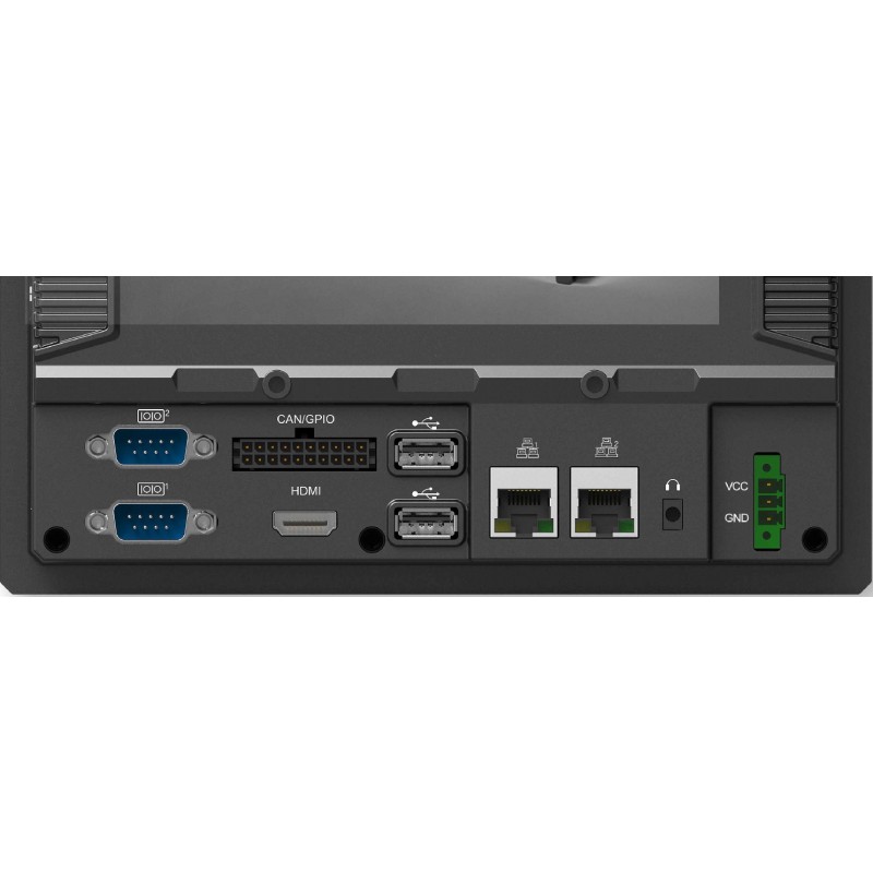 7" Panel PC med touch till bil, lastbil användning, med digital I/O, RS232 RS422 RS485, 4G