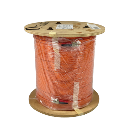 Fiberkabel 4 x LC med janeeanslutning, 62,5 / 125 μm, 200m - Binär Teknik AB