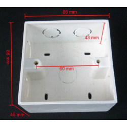 Panel box - RJ45 - Wall mounting - Panel