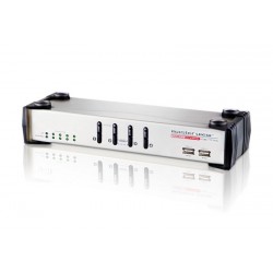 KVM switch - Ethernet - KVM switch - 4 ports