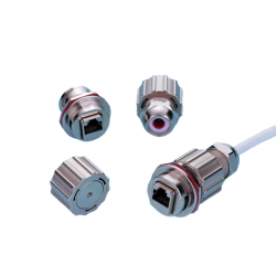 RJ45 vattentät keps för RJ45W och RJ45-S bajonett