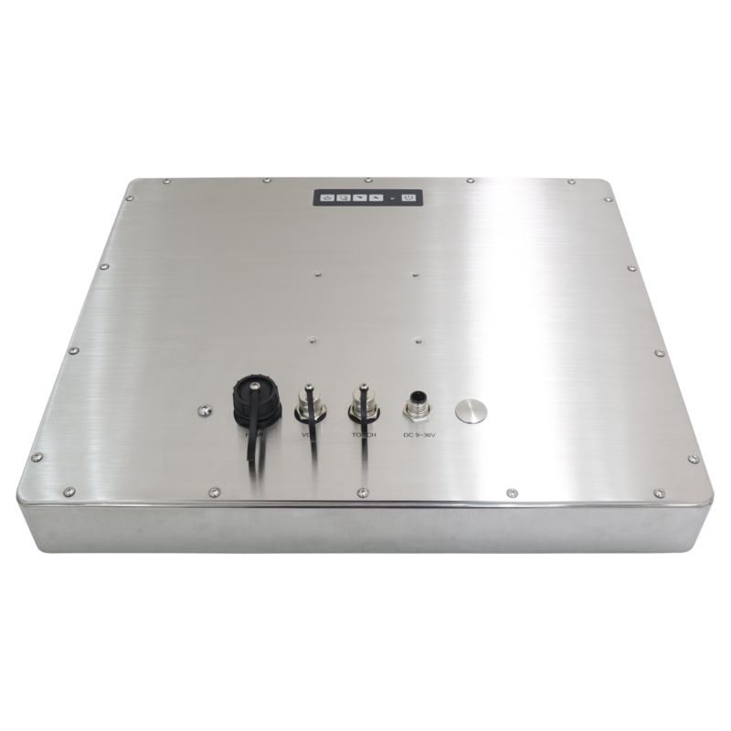 17 "pcap pekskärm - Vattentät - IP66 - Industri Display - inkapslad display