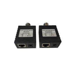 Video over BNC - Up to 1500 meters - 1 x BNC male and 1 x RJ45 female