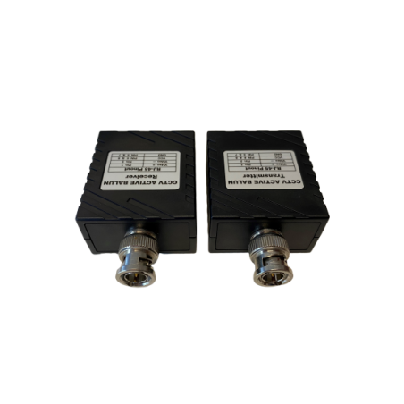 Video över BNC - Upp till 1500 meter - 1 x BNC hane och 1 x RJ45 hona